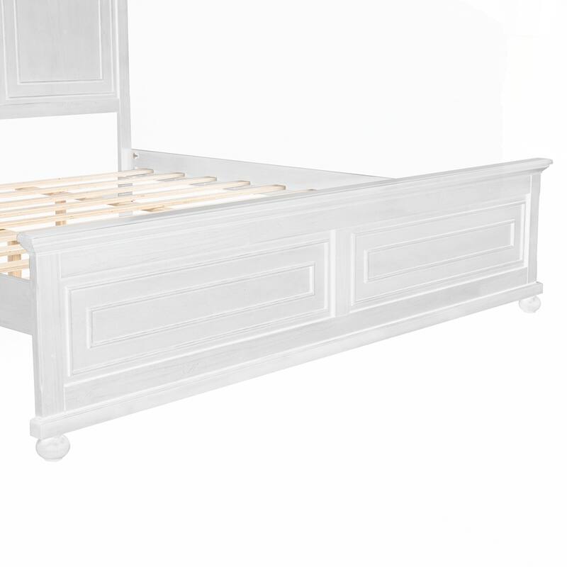 Pinewood Bed with Strengthened Bed Frame