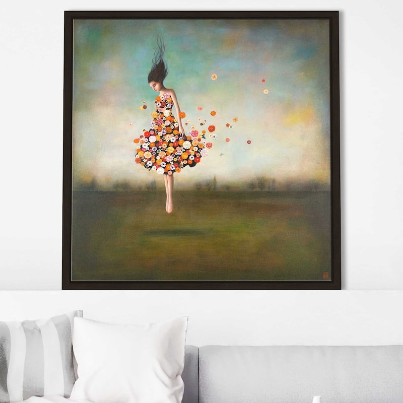 "Boundlessness in Bloom " Print on Floating Canvas