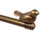 preview thumbnail 23 of 56, Cute Bird Finial Adjustable Decorative Designer Curtain Rod