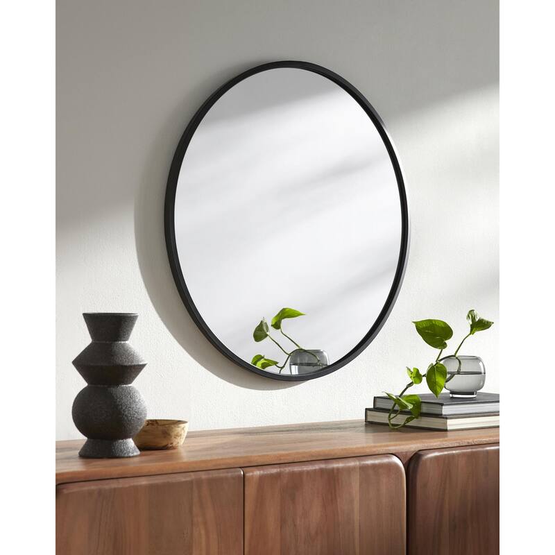 Livabliss Carmen Modern Accent Mirror - 27"H x 27"W x 1"D