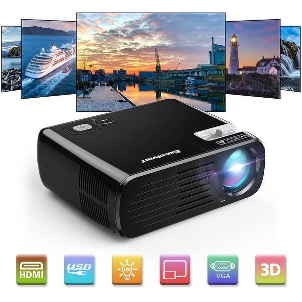 Shop Excelvan Bl 23 2600 Lumens Home Projector Portable Mini Led