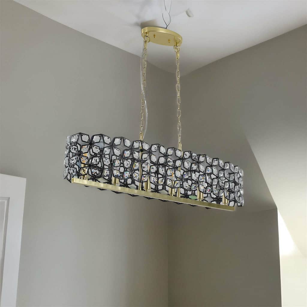 Transparent Crystal Ceiling Chandelier