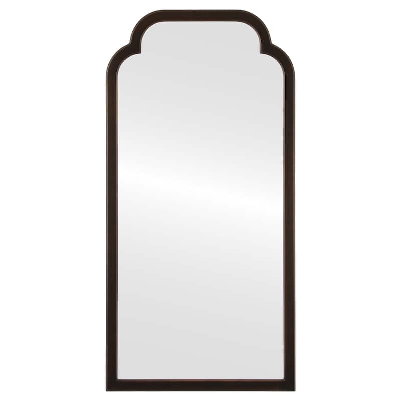 Mifflin Framed Full Length Mirror - Clover Cathedral - 23.4x47.4 - Rubbed Bronze