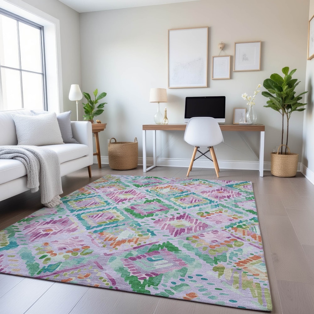 Premium Washable Super Soft Boho Moroccan Mayfield Rug