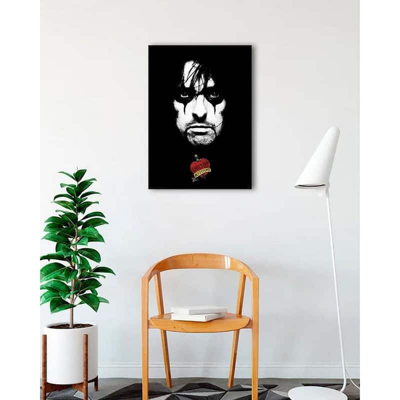 Alice Cooper Schools Out Art Poster - 24 x 36 Inch