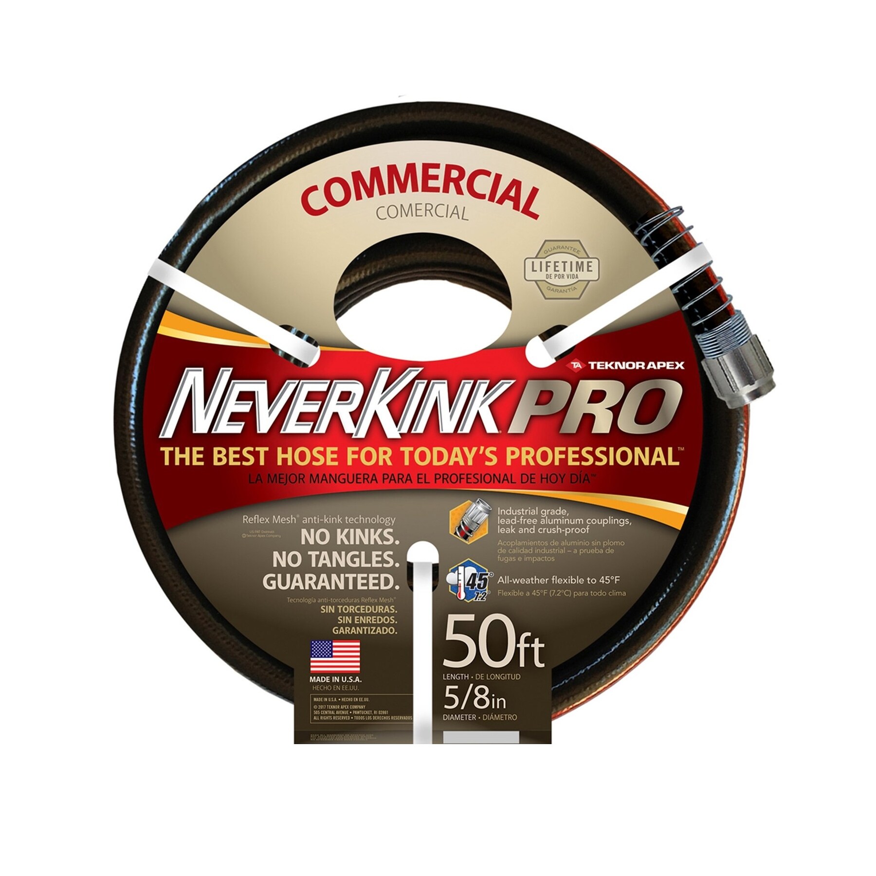 Shop Teknor Apex 8884 050 Neverkink Commercial Duty Garden Hose 5 8 X 50 Free Shipping On Orders Over 45 Overstock 13428997