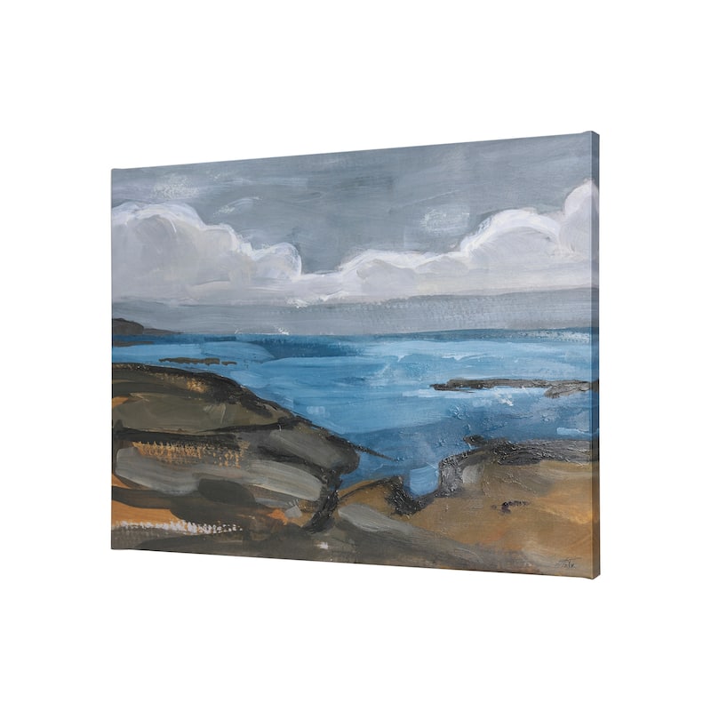 Grey Sky I (40 x 30) Canvas Art Print