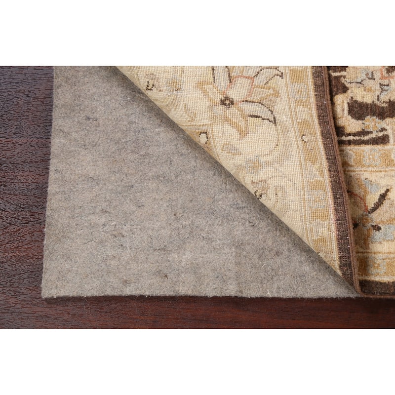 Vegetable Dye Chobi Peshawar Oriental Area Rug Handmade Wool Carpet - 4'11" x 7'3"