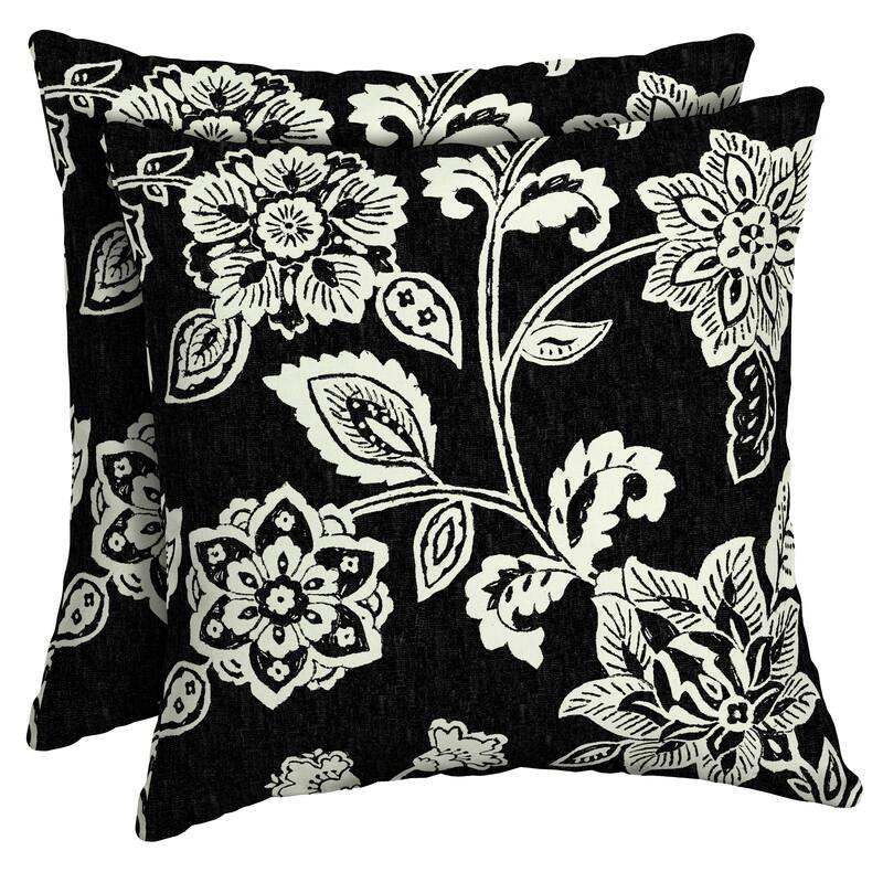 ARDEN Outdoor 16 x 16 in. Square Pillow - 2 Count - Ashland Jacobean