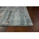 preview thumbnail 2 of 7, Domani Oceans Abstract Teal Striped Rug