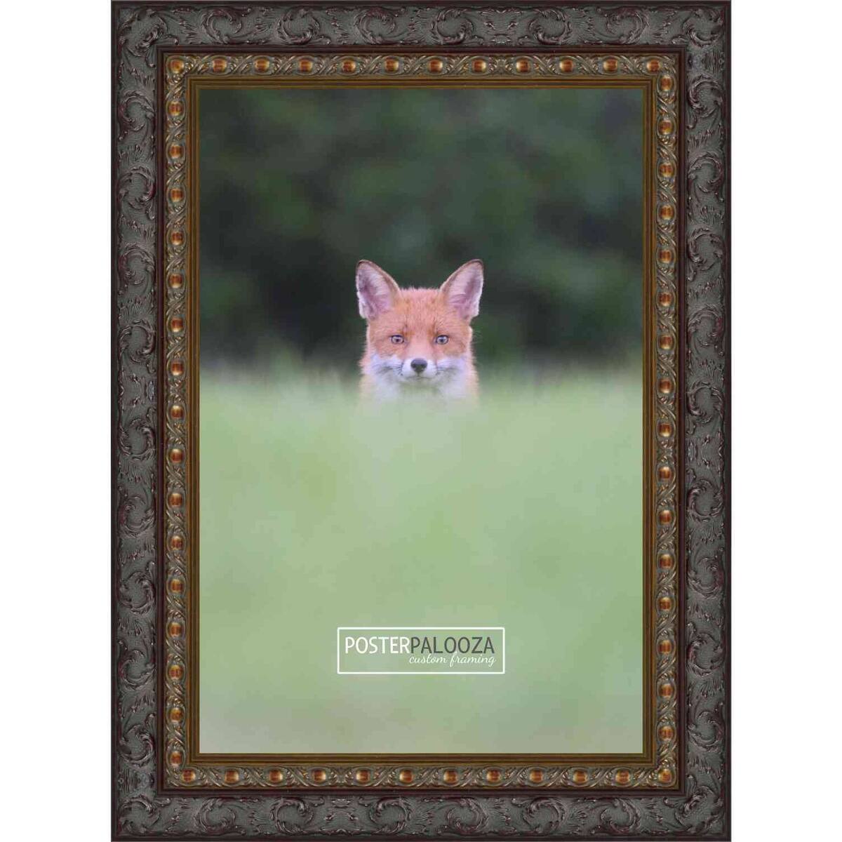 8x12 Traditional Color Wood Picture Frame UV Acrylic, Foam Board