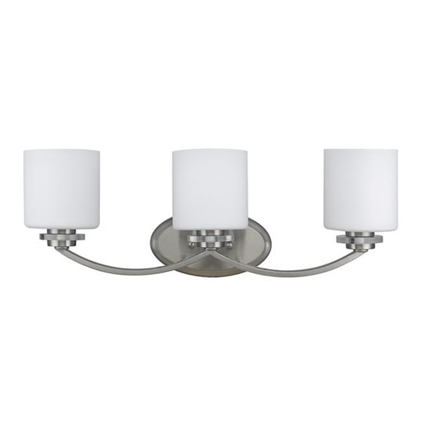 25 5 In Lighting Prudence Transitional 3 Light Brushed Nickel Lighting Prudence Transitional 3 Light Brushed Nickel Bat Free Shipping Today 25885092