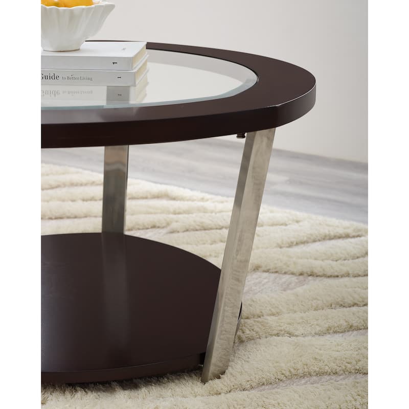 Steve Silver Devine Mixed Media Coffee Table