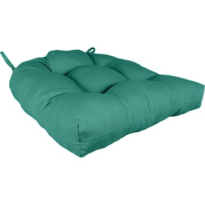 Indoor/Outdoor Plush Patio Seat Cushion - 20" x 20" x 3"