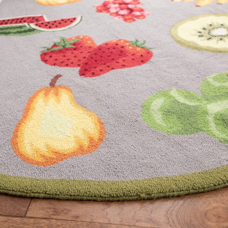 SAFAVIEH Handmade Chelsea Sefkije French Country Fruit Wool Rug