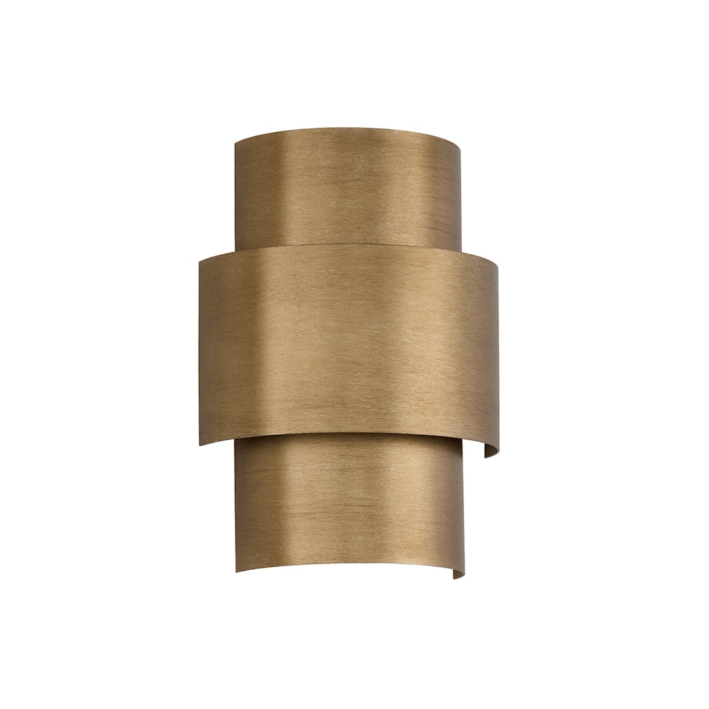 10.75" W x 15" H 2-Light Flush Mount Sconce in Mystic Luster - 10.75"W x 15"H x 6"E