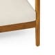 preview thumbnail 10 of 8, Brooklyn Outdoor Acacia Wood 3-Seater Sofa with Water-Resistant Cushions by Christopher Knight Home