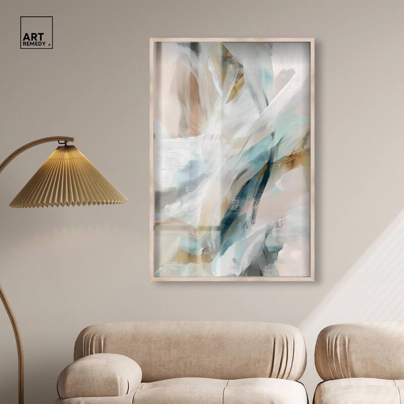 Whispering Colors I Shadowbox by Art Remedy