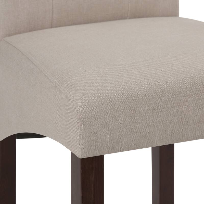 WYNDENHALL Essex Deluxe Tufted Parson Chair (Set of 2) - 18.9"w x 19.3"d x 42.1"h