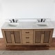 preview thumbnail 85 of 177, Altair Hadiya Bathroom Vanity with Composite Stone Countertop without Mirror