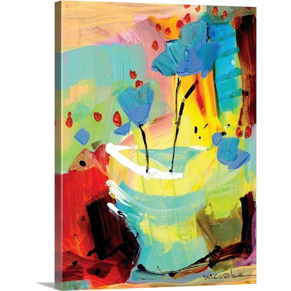 "Baby Blue" Canvas Wall Art