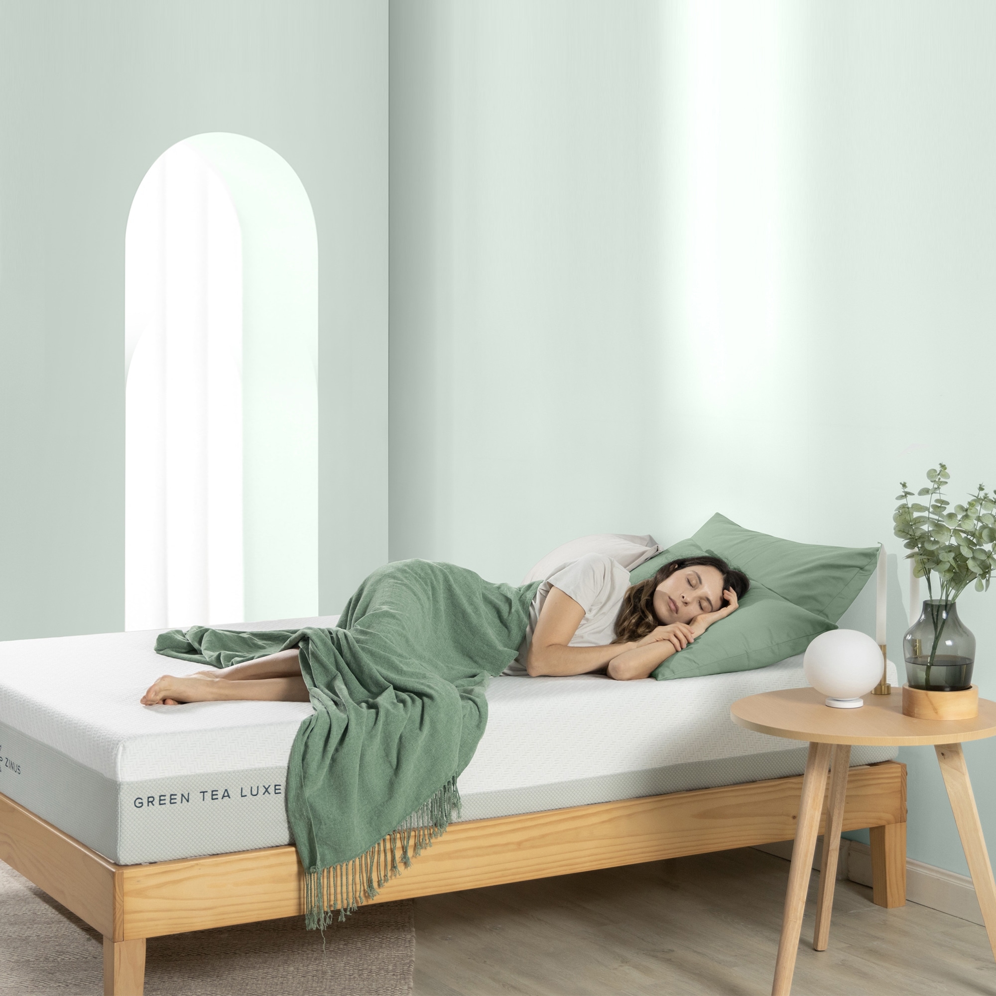Zinus 8 inch memory foam mattress sale