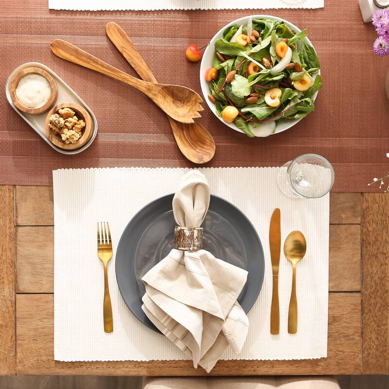 Honey Gold Placemat Set, 13x19", 6 Piece