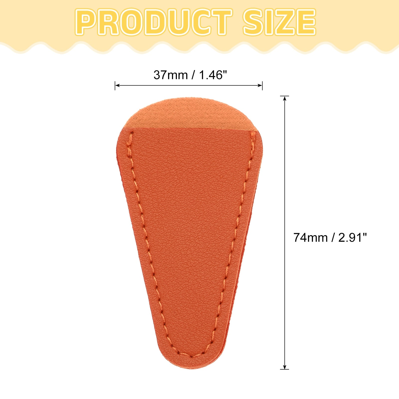 Scissors Sheath, Scissors Cover Protector PU Leather Portable Collect Bags