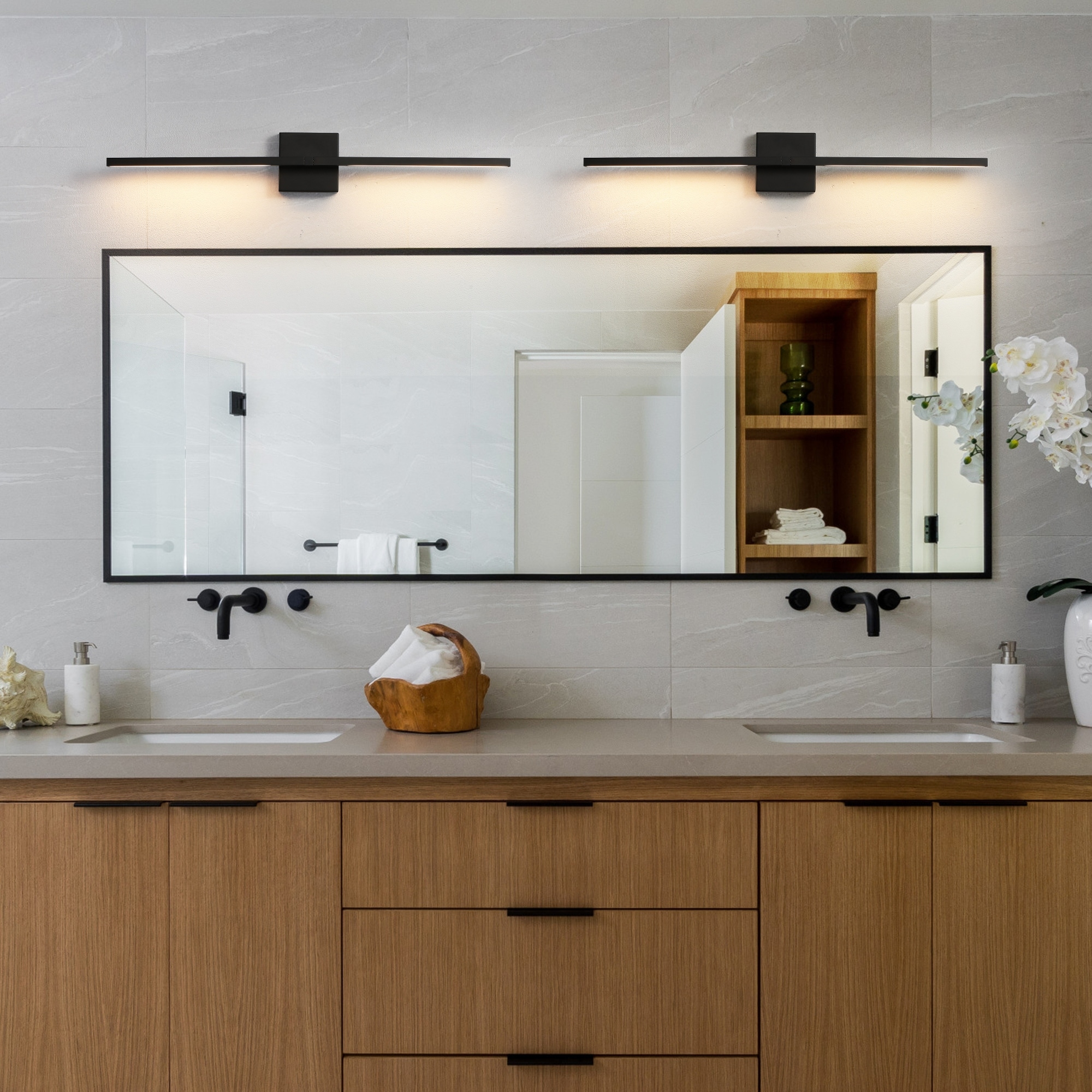 30 inch bathroom vanity clearance lights