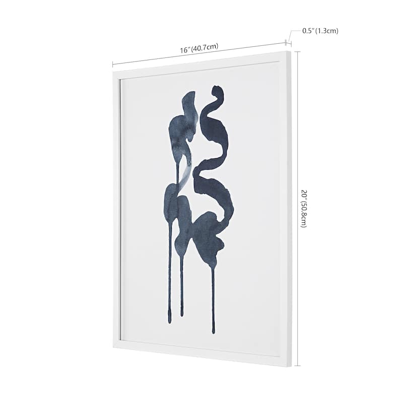 SAFAVIEH Irmhild Ink Song 16 x 20-inch Framed Wall Art