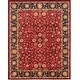 preview thumbnail 15 of 24, SAFAVIEH Handmade Heritage Dwan Traditional Oriental Wool Rug 11' x 15' - Red/Navy - Rectangle