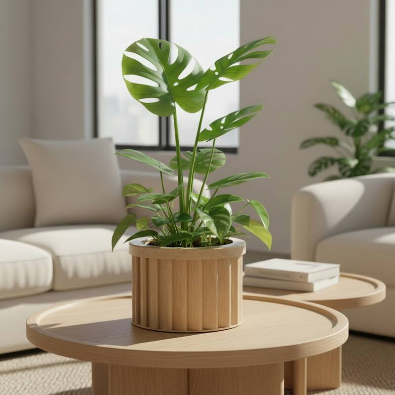 Round Strata Planter