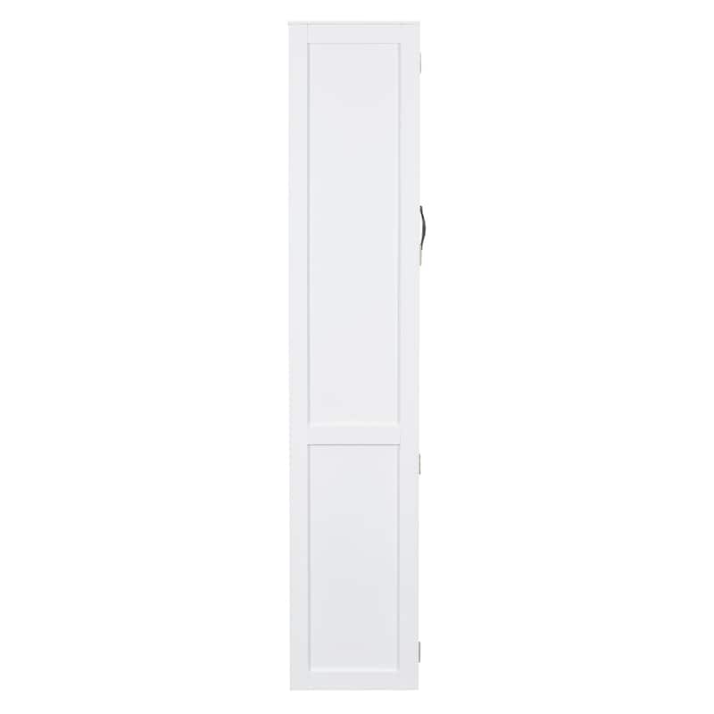 Multi-Function Murphy Wall Bed with 8-10" Mattress, Plywood Frame, Shelves, and Practical Storage