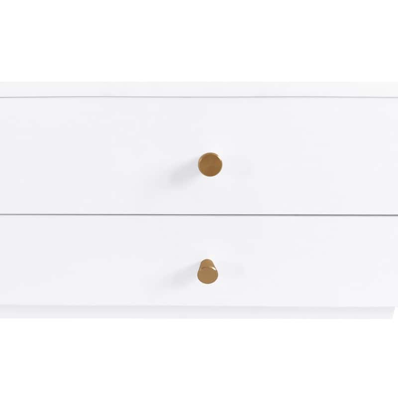 Luxurious TV Stand with Fluted Glass Doors, Elegant Media Console for TVs Up to 80'', TV Cabinet with Tempered Glass Shelf