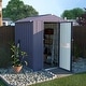preview thumbnail 30 of 34, VEIKOUS Outdoor Metal Storage Shed with Lockable Door and Air Vents for Garden 4 x 4  