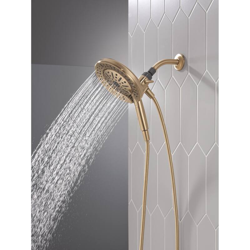 Delta 75655 In2ition 1.75 GPM Multi Function 2-in-1 Shower Head and