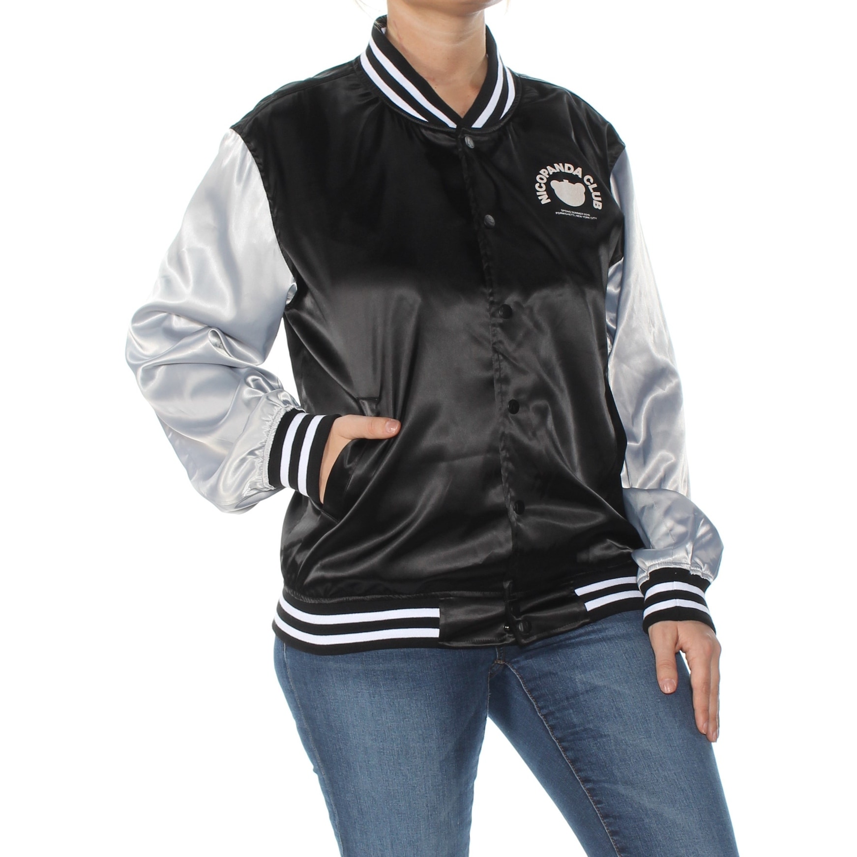 crew neck jacket