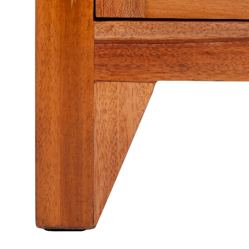 SAFAVIEH Dalia Coastal 1-Drawer 1-Door Nightstand