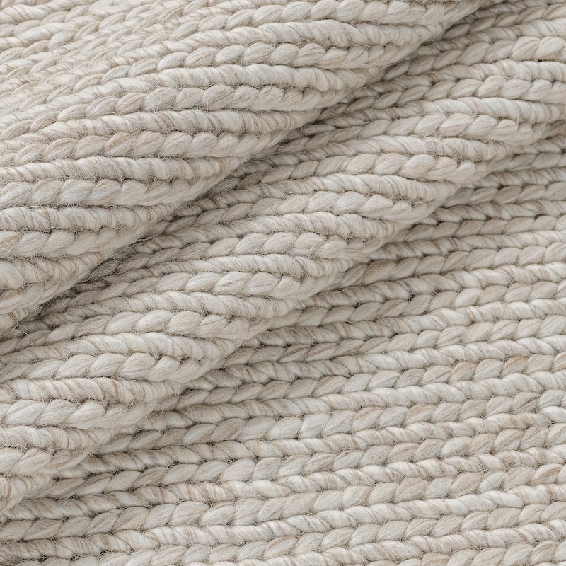 Ben Soleimani Performance Braided New Zealand Wool Hand Woven Rug