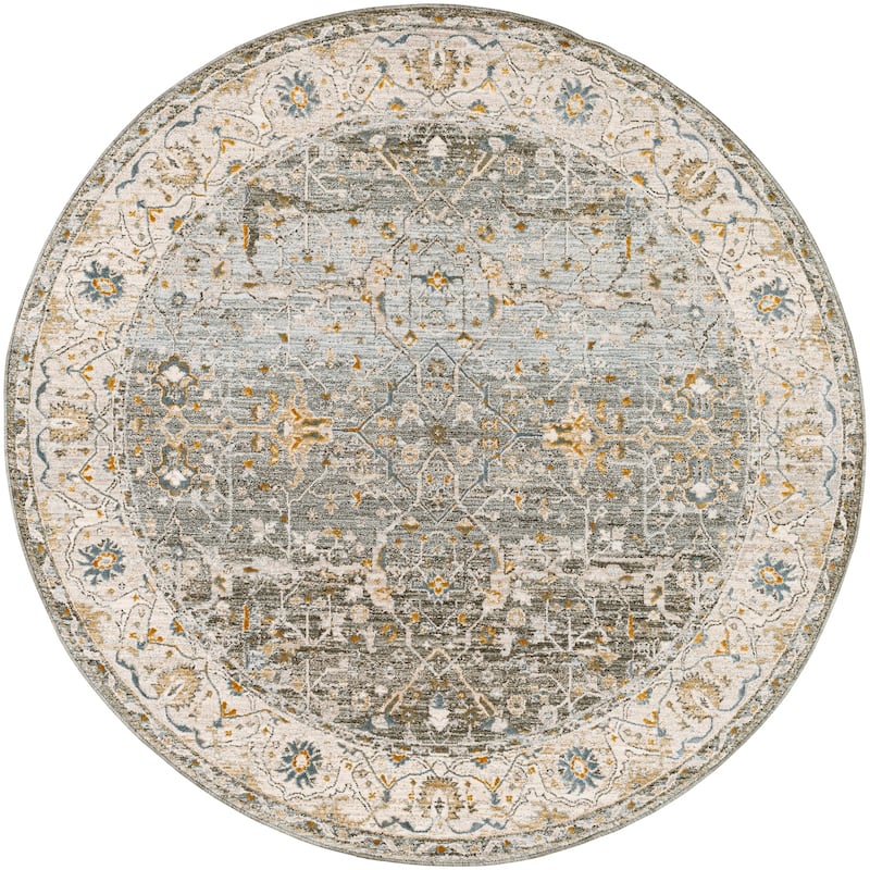 Livabliss Transitional Dresden Medallion Area Rug