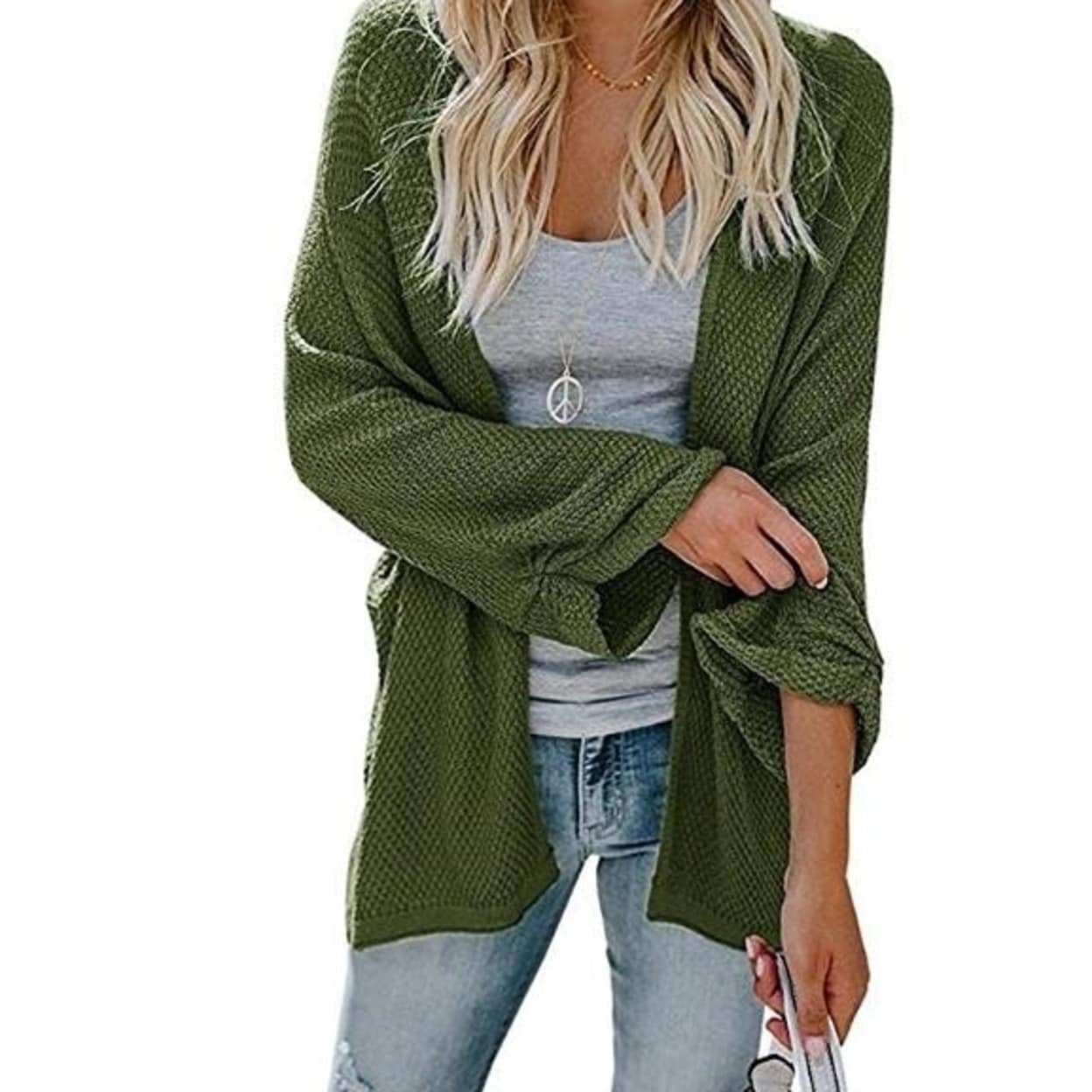 oversized lightweight cardigan