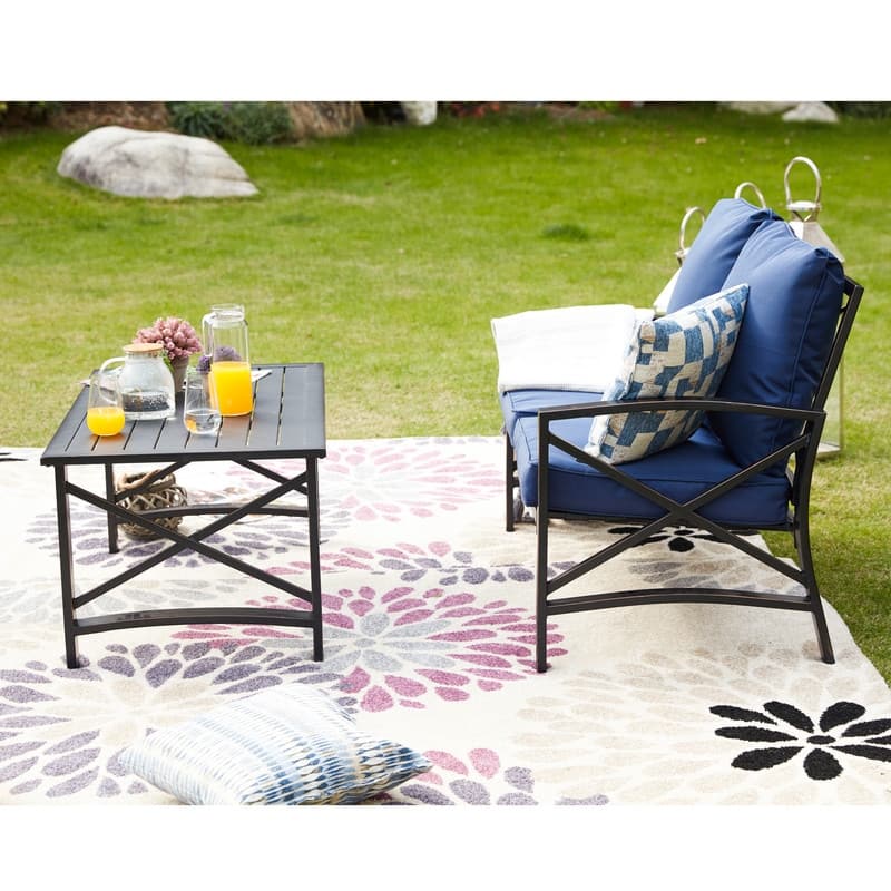 PATIO FESTIVAL 4-Person Outdoor Conversation Set with Cushions