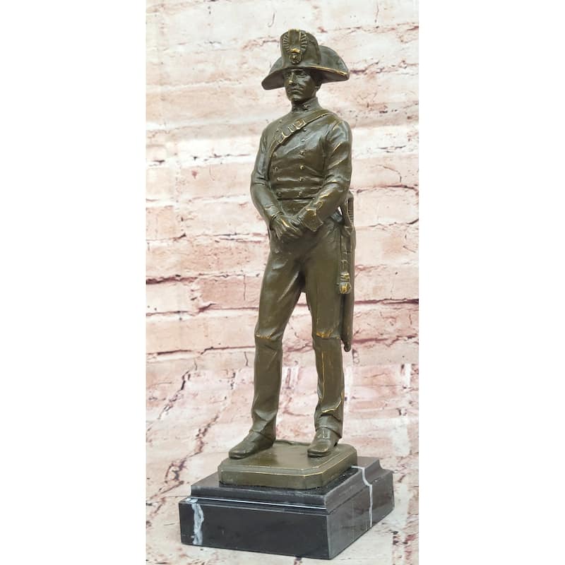 Bronze Napoleon Bonaparte Statue - Historical Sculpture French Decor