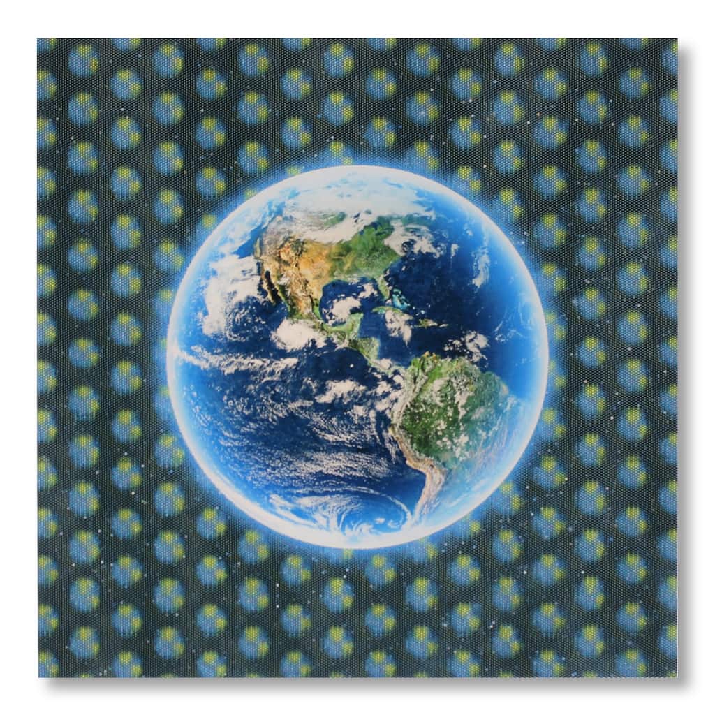 Matashi 5D Multi-Dimensional Wall Art - Custom Made 5D Earth Wall Art Print