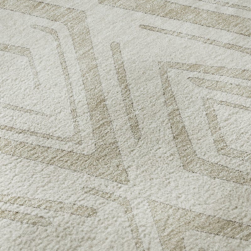 Premium Washable Super Soft Modern Diamond Mayfield Rug