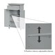 preview thumbnail 7 of 9, RiverRidge Somerset Two-Door Bathroom and Laundry Storage Cabinet with Drawer and Adjustable Shelf - Gray