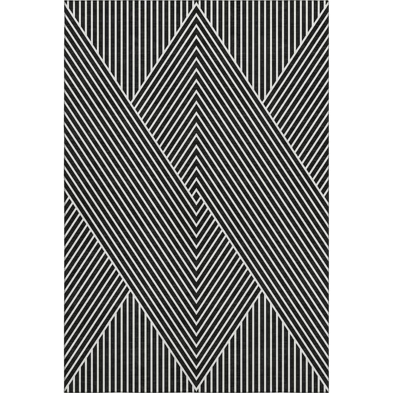Premium Washable Super Soft Modern Geo Mayfield Rug