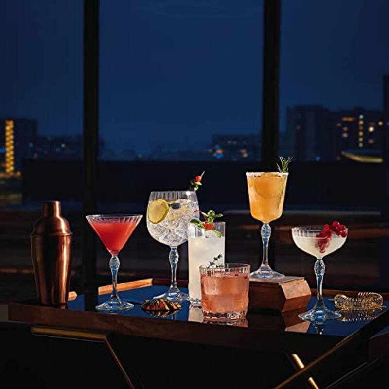 Bormioli Rocco Set of 4 America 20s Cocktail Glasses - 8.5 oz.