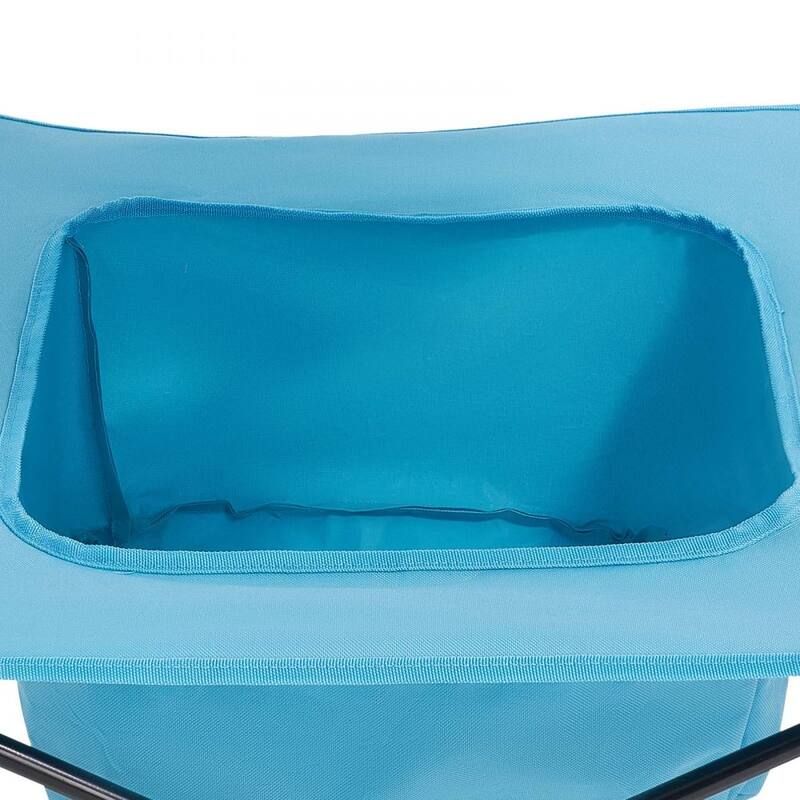Portable Camping Table with 4 Cup Holders and Large Storage Bag for Outdoor Adventures