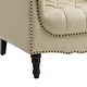 preview thumbnail 72 of 72, Tufted Accent Chair Vegan Leather Armchair for Living Room